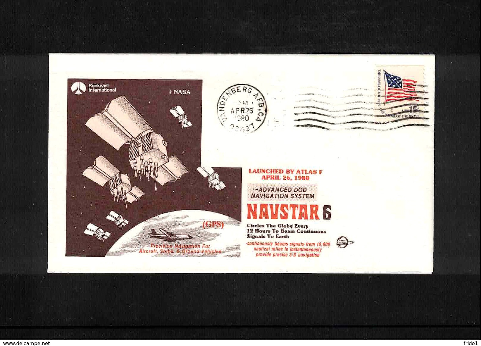 USA 1986 Space / Raumfahrt Satellite Navstar 6 Interesting Cover - Verenigde Staten