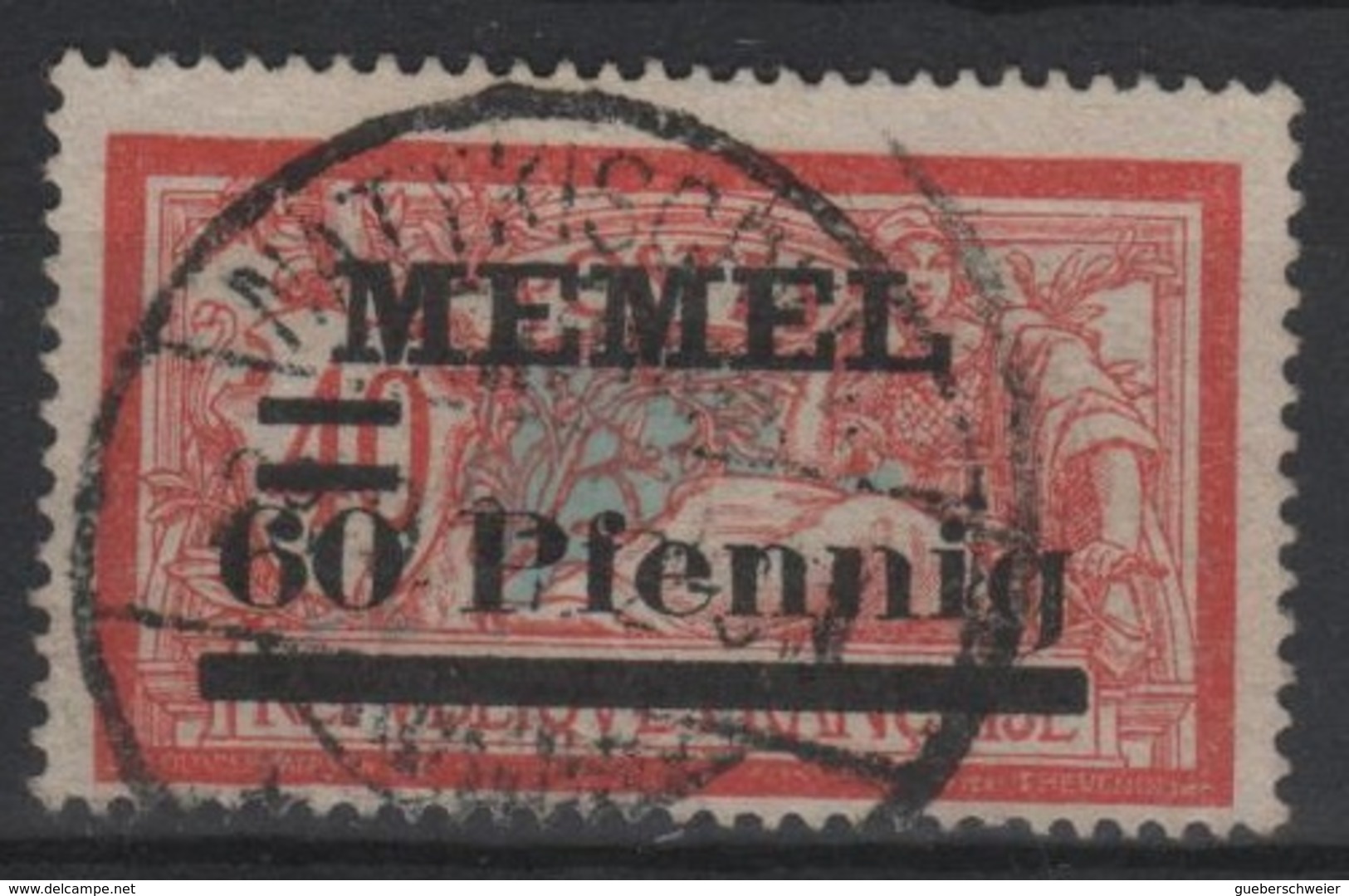 MEM 72 - MEMEL Merson N° 34 Obl. - Neufs