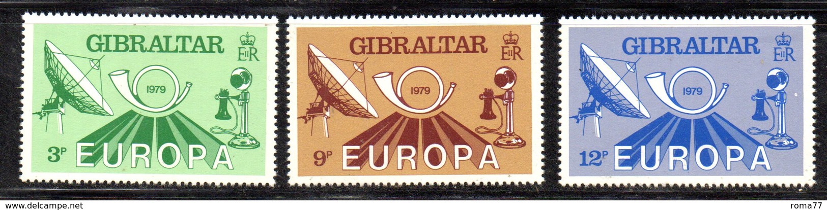 GIBILTERRA 1979 , Serie N. 394/397  MNH  ***  Europa Cept - Gibilterra