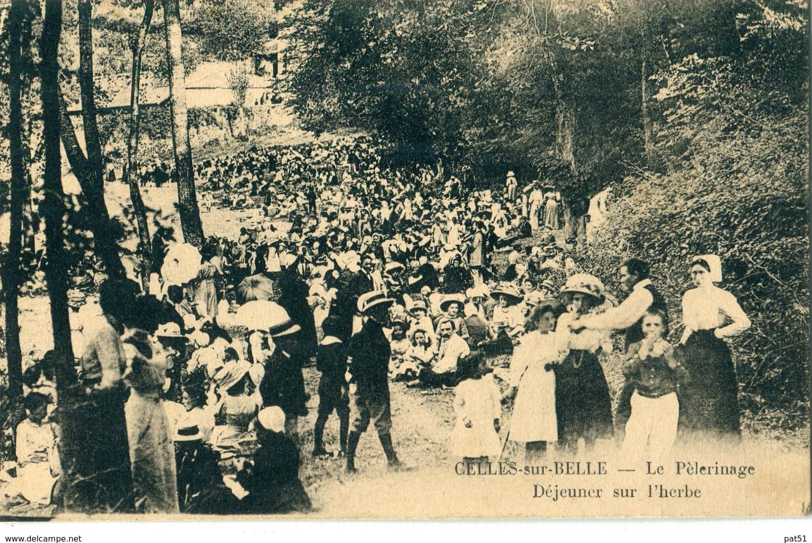 79 - Celles : Le Pélerinage - Déjeuner Sur L' Herbe - Celles-sur-Belle