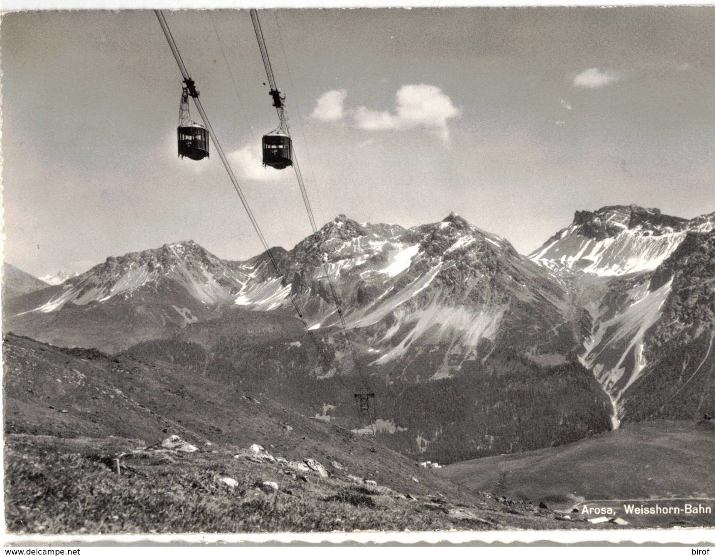 AROSA  - WEISSHORN -BAHN (SVIZZERA) - Arosa