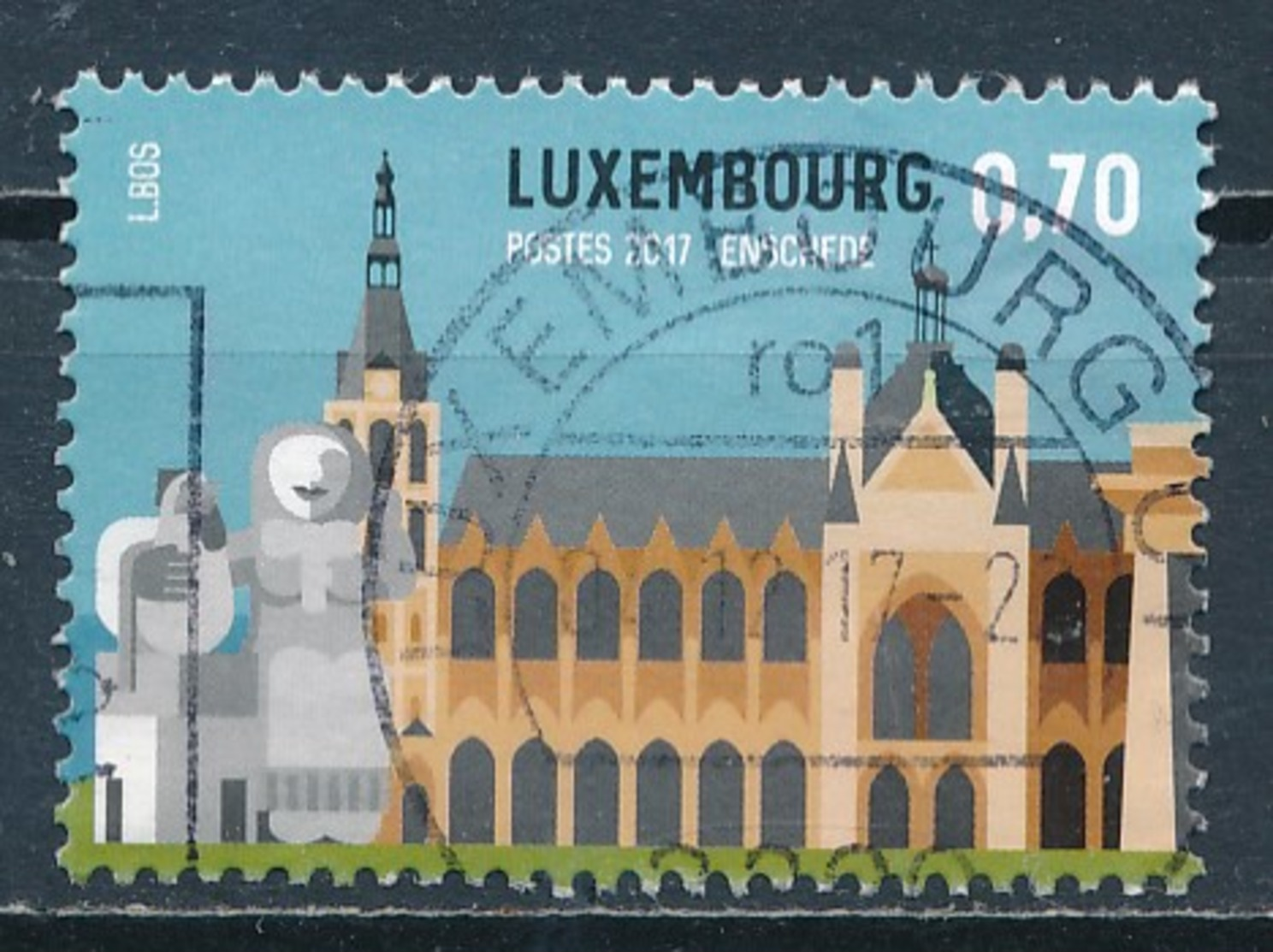 °°° LUXEMBOURG - Y&T N°2078 - 2017 °°° - Usati