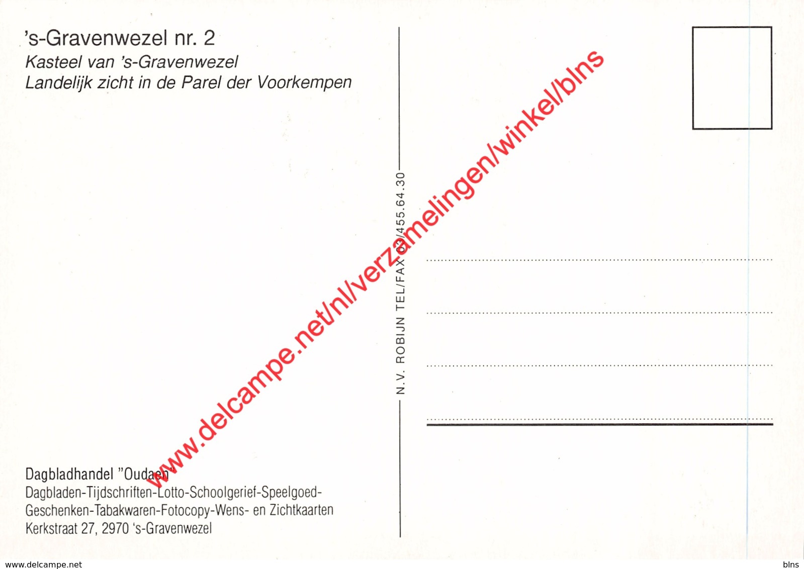 Kasteel De Pélichy - 's Gravenwezel - Schilde - Schilde