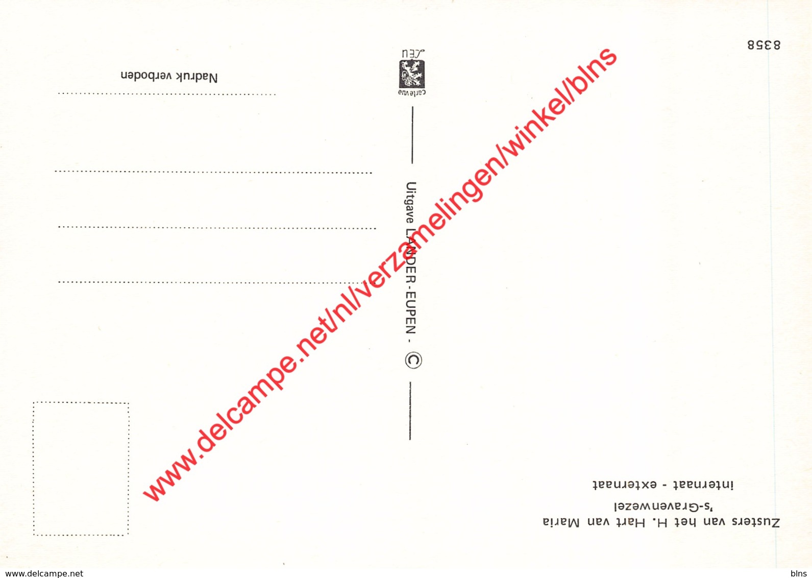 Zusters Van Het Heilig Hart Van Maria - Internaat Externaat - 's Gravenwezel - Schilde - Schilde