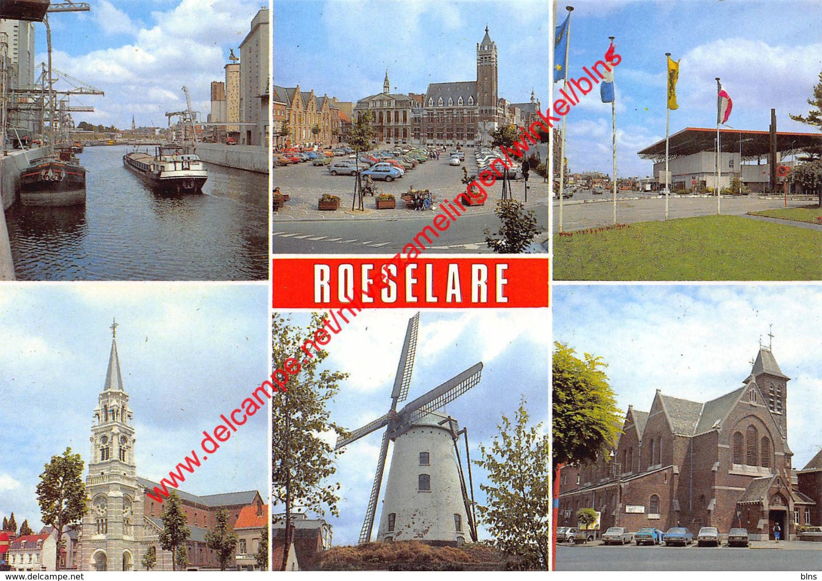 Haven - Grote Markt - Station - St-Amanduskerk - Kazanmolen Rumbeke - Kerk Paters Redemptoristen - Roeselare - Roeselare