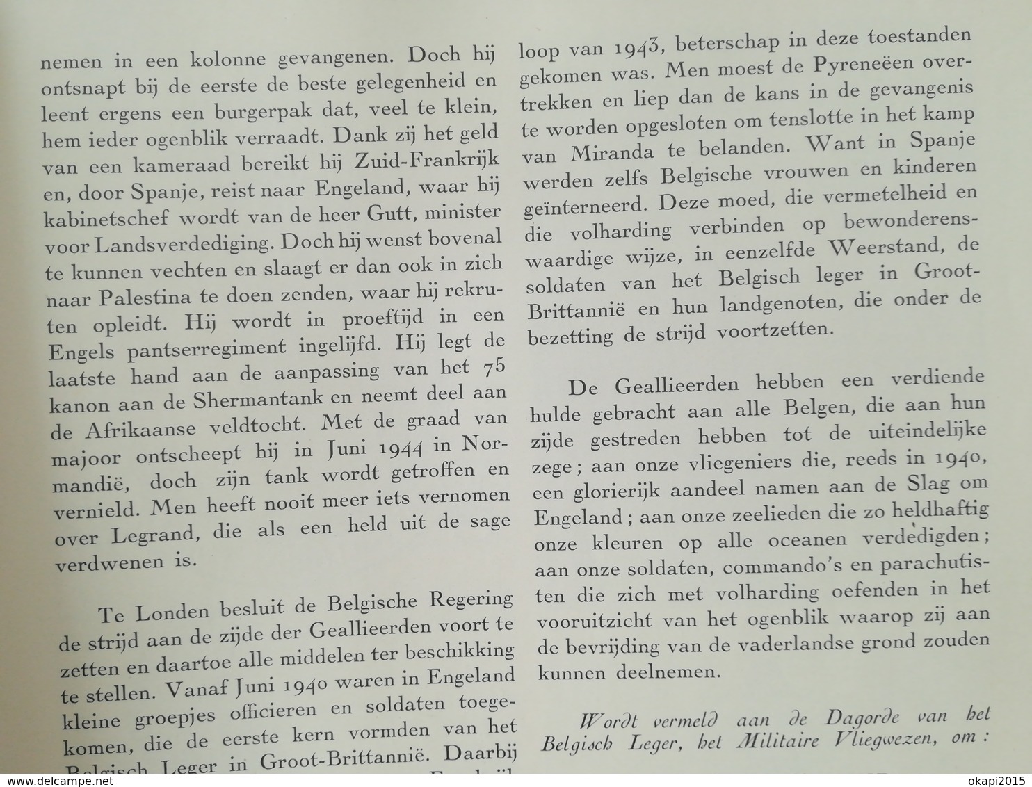 Guldenboek van de Belgische weerstand Le livre d Or de la Résistance Belge en néerlandais militaria guerre 1939 - 1945