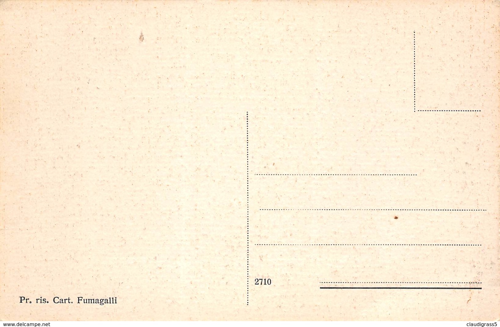 0692 "PESCARENICO LECCO - CASA BIGONI" CART. ILL. ORIG. NON SPED - Altri & Non Classificati