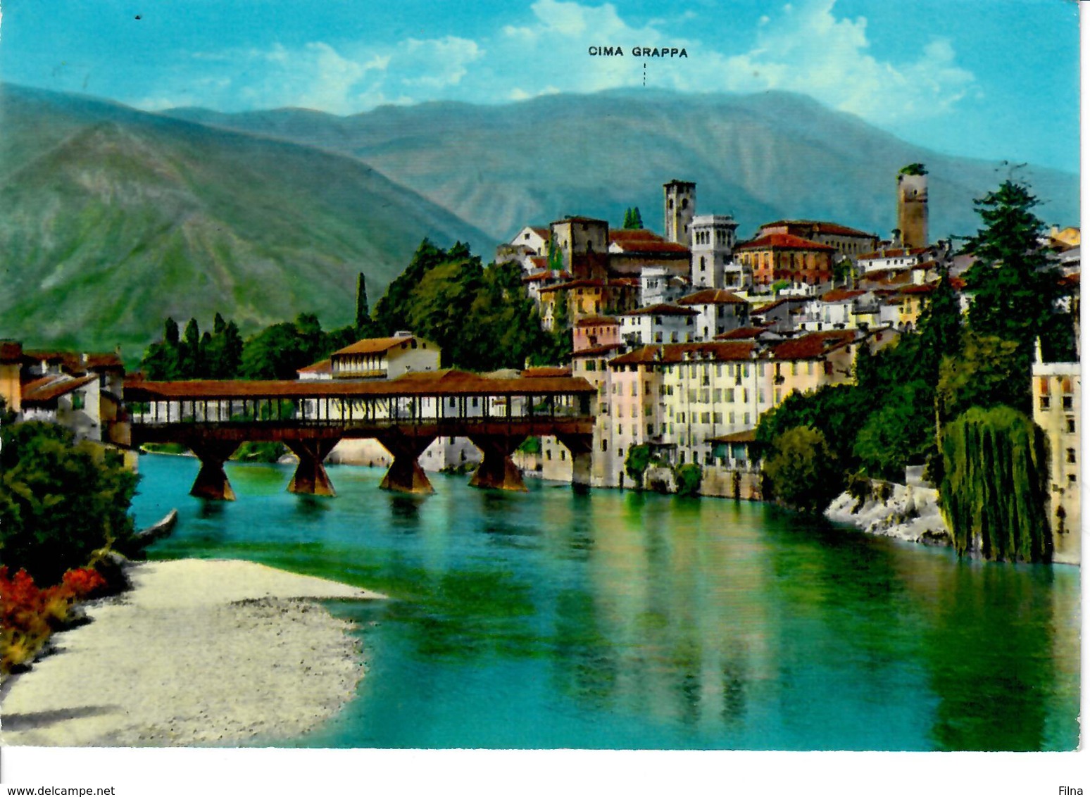 CARTOLINA BASSANO DEL GRAPPA   VIAGGIATA - Altri & Non Classificati