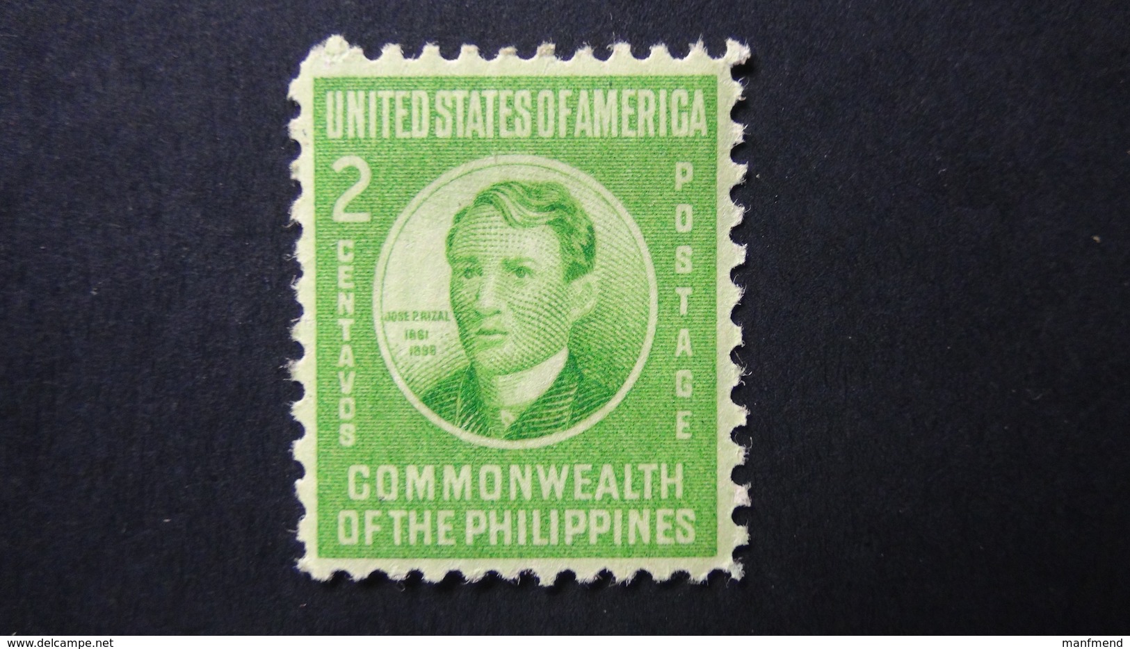 Philippines - 1941 - Mi:PH 439I, Sn:PH 461, Yt:PH 318**MNH - Look Scan - Philippines