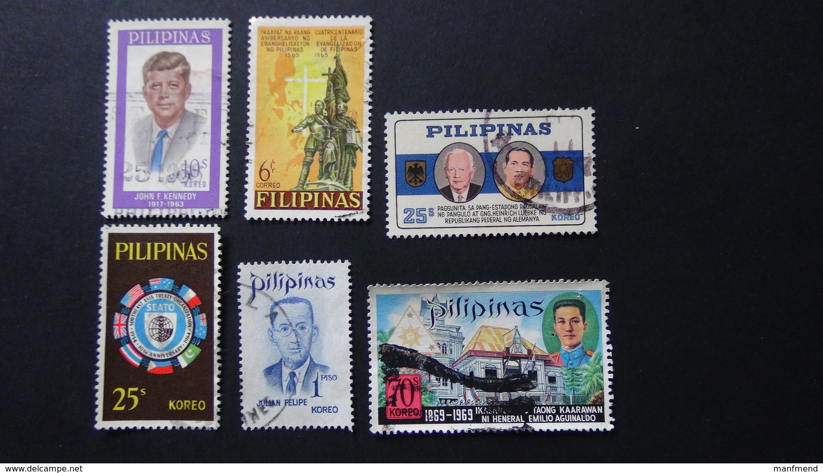 Philippines - 6 Pieces - Look Scan - Philippinen