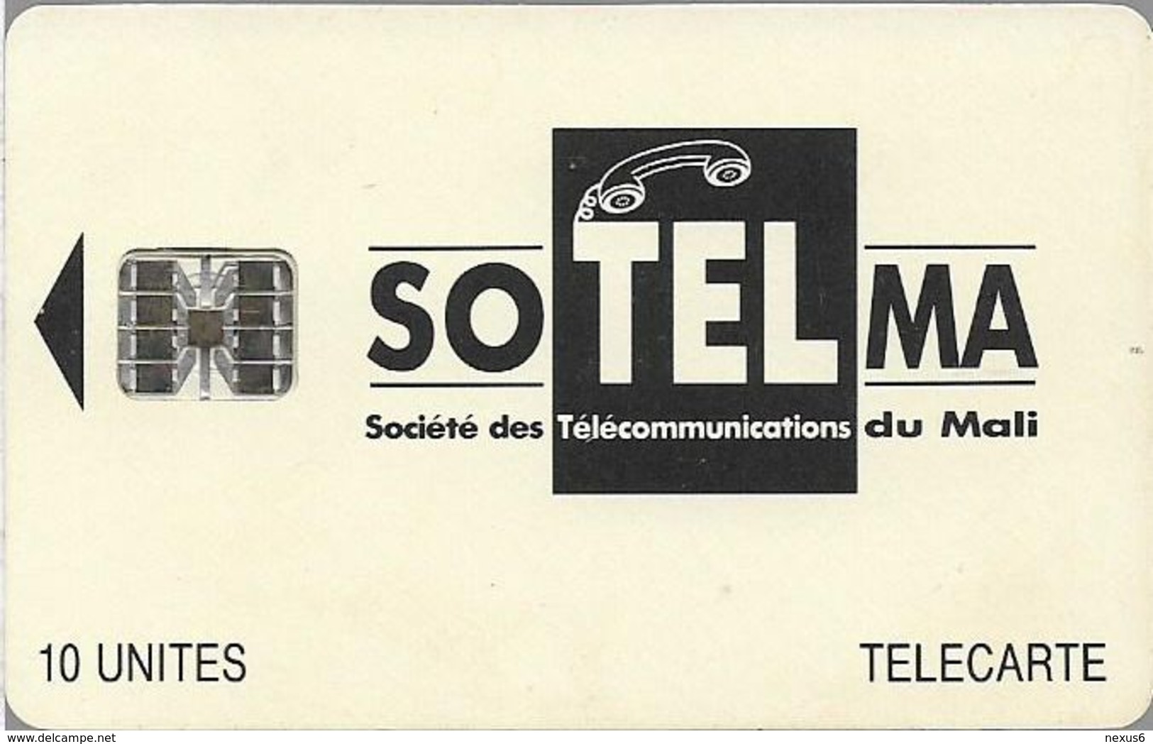 Mali - SoTelMa - Black Logo, 10U, Cn. C46145604, SC7, Used - Malí