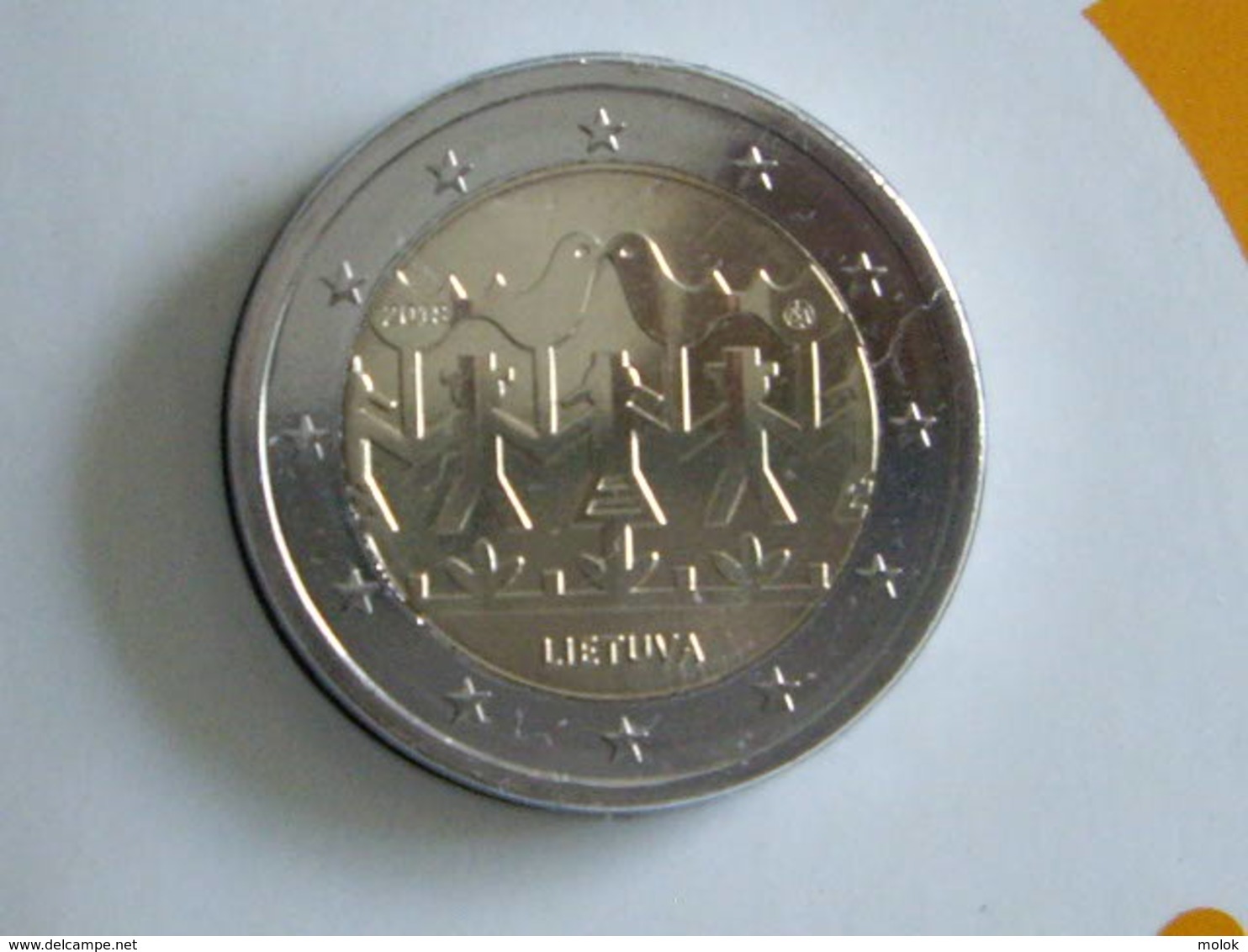 Lituanie Coin Card 2€ 2018 Song And Dance Celebration - Lituanie