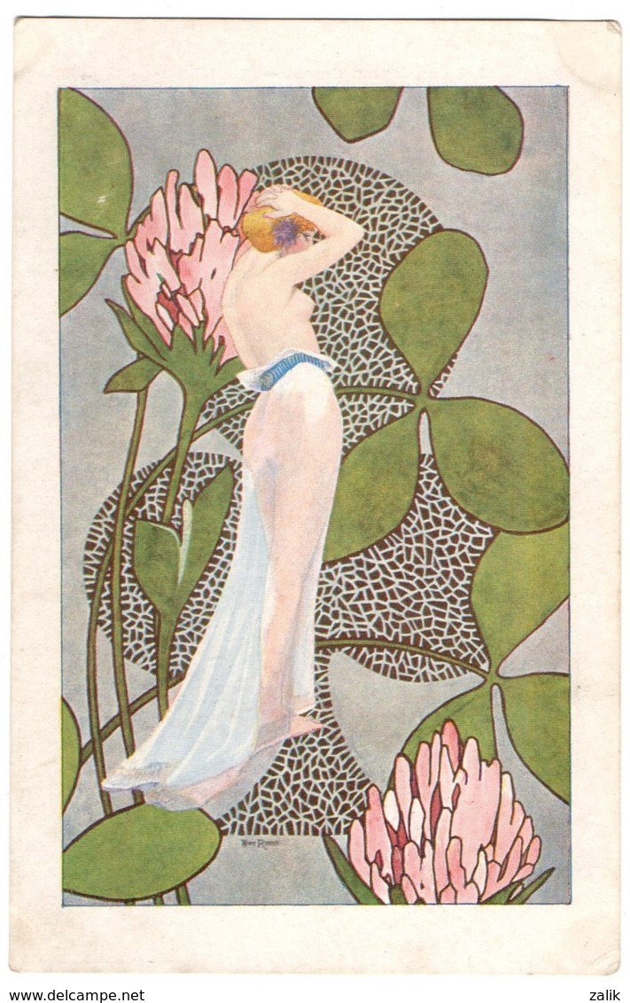 CPA - Illustrateur - Mary Roberty - Femme Nue - Autres & Non Classés