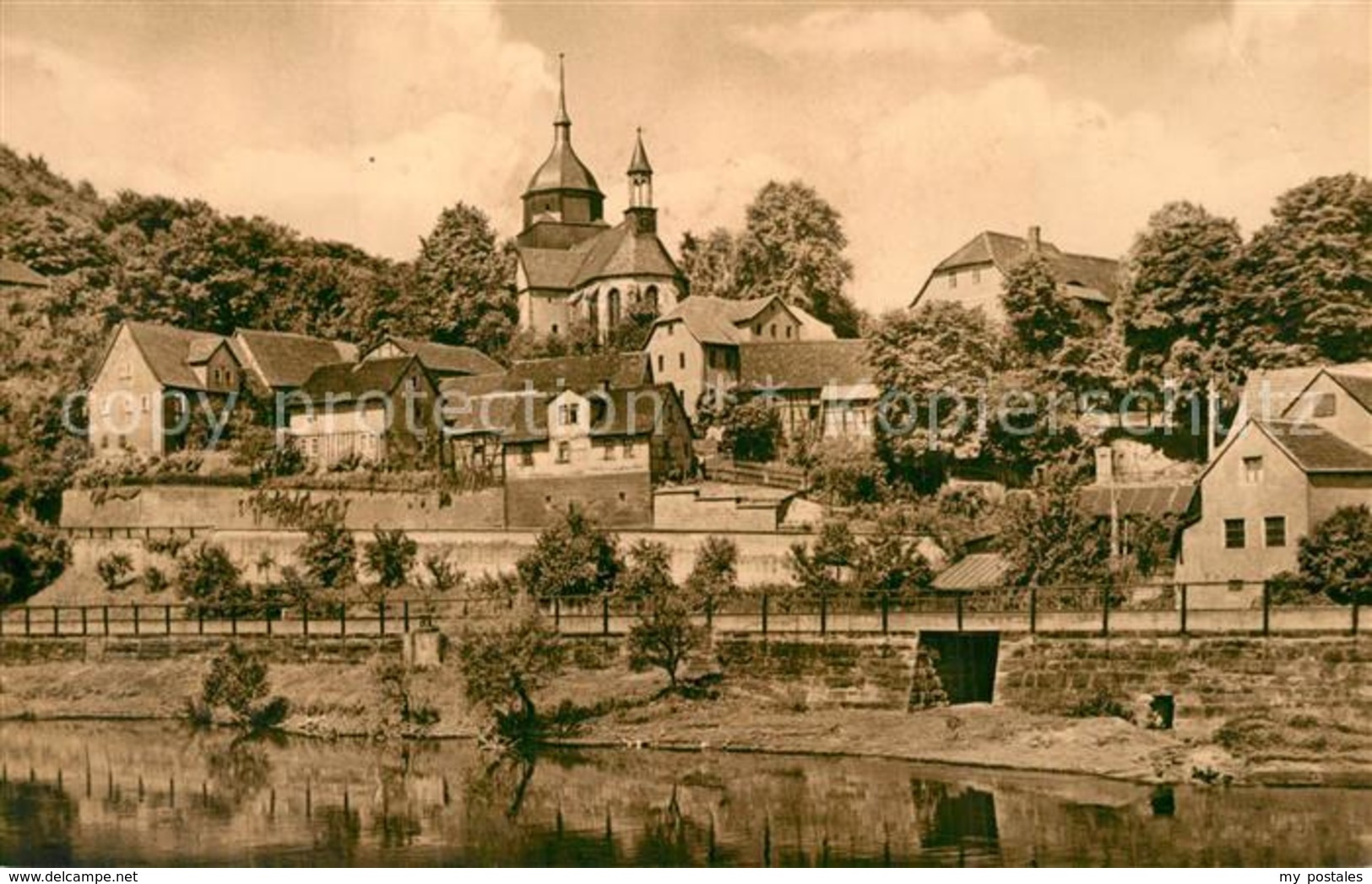 73573943 Rothenstein_Jena Partie An Der Saale Blick Zur Kirche Rothenstein_Jena - Sonstige & Ohne Zuordnung