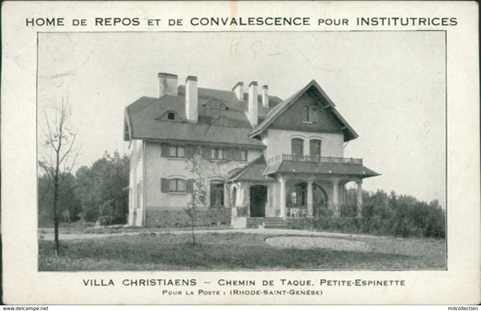 BE SAINT GENESE / Villa Christians / - Autres & Non Classés