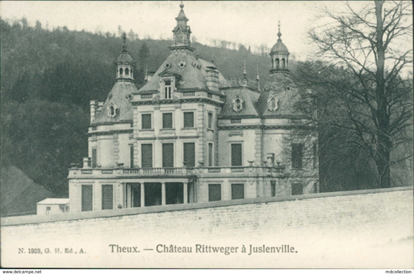 BE THEUX / Château Rittweger à Juslenville / - Theux