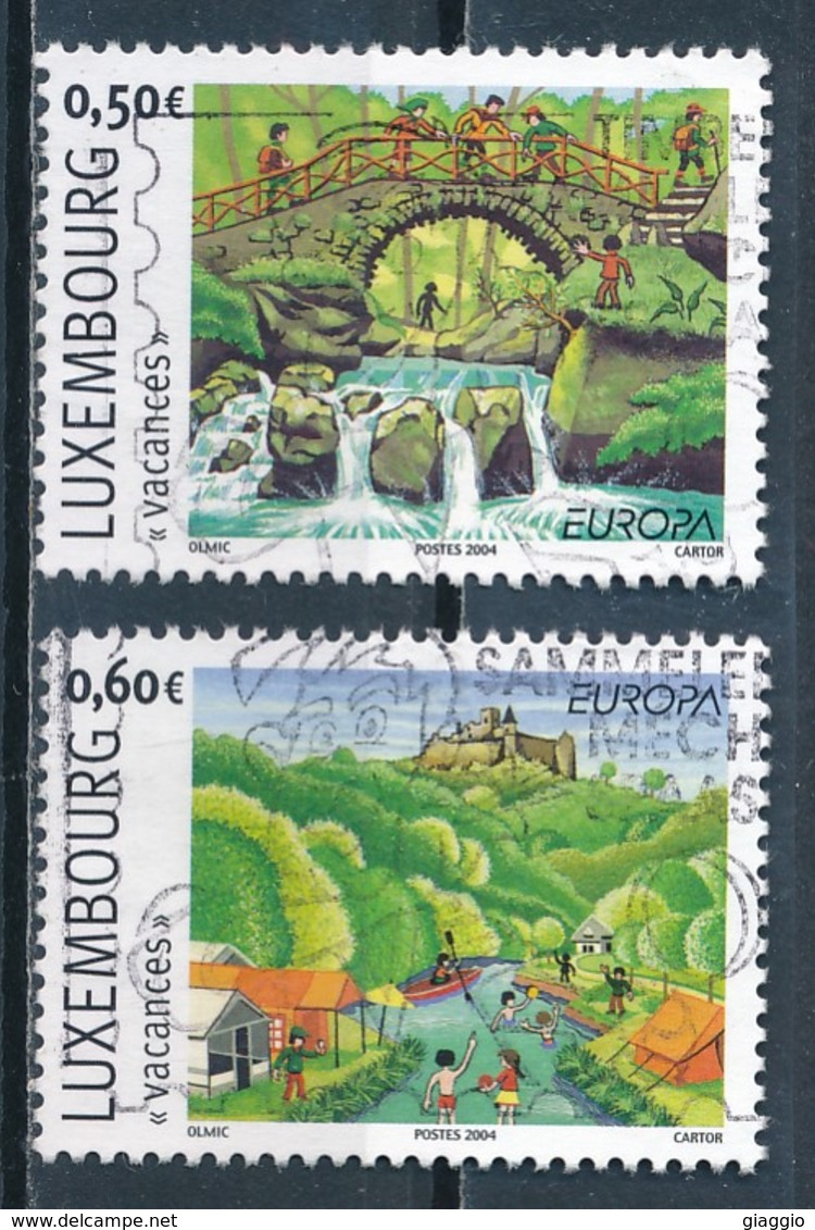 °°° LUXEMBOURG - Y&T N°1590/91 - 2004 °°° - Usati