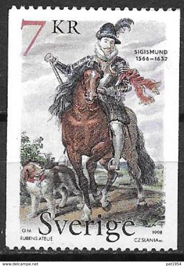 Suède 1998 2063 Neuf Sigismond III Wasa - Unused Stamps