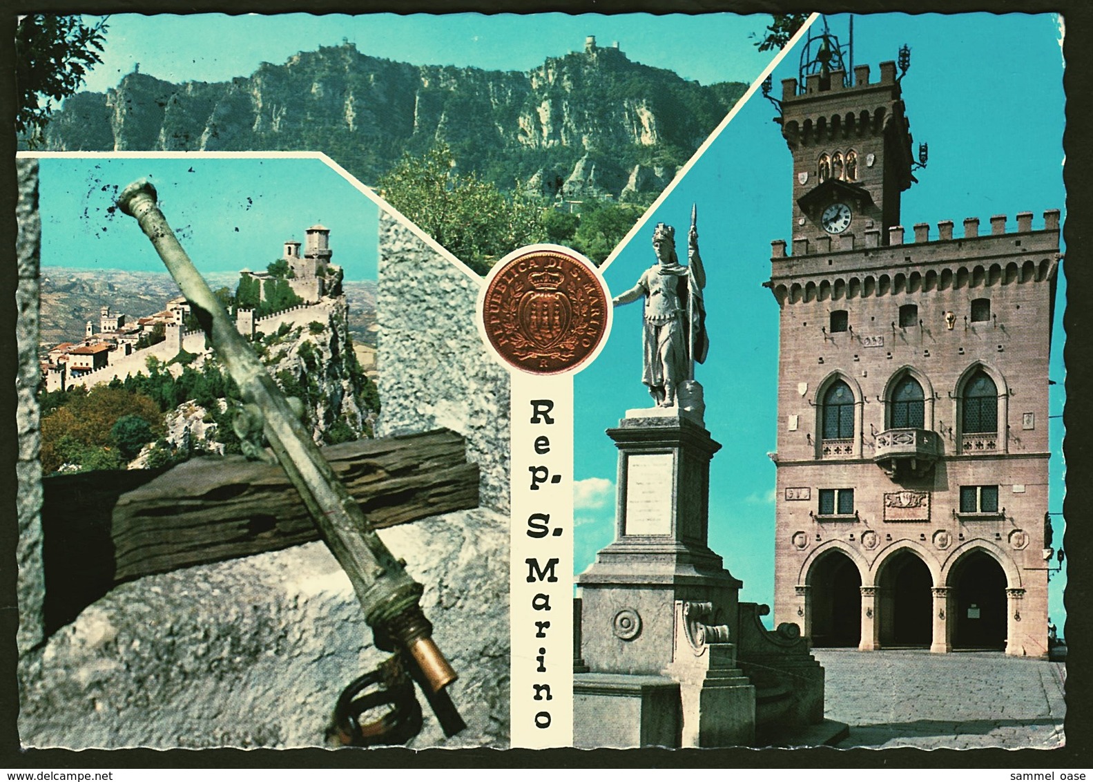 San Marino  -  Mehrbild-Ansichtskarte Ca. 1970    (11731) - San Marino