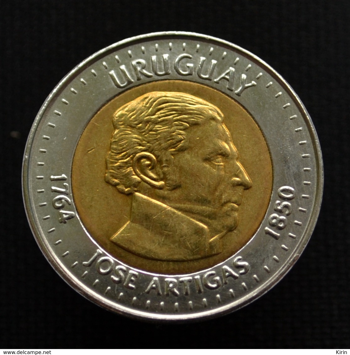 Uruguay 10 Pesos (José Artigas) 2000. UNC Coin Km121 - Uganda