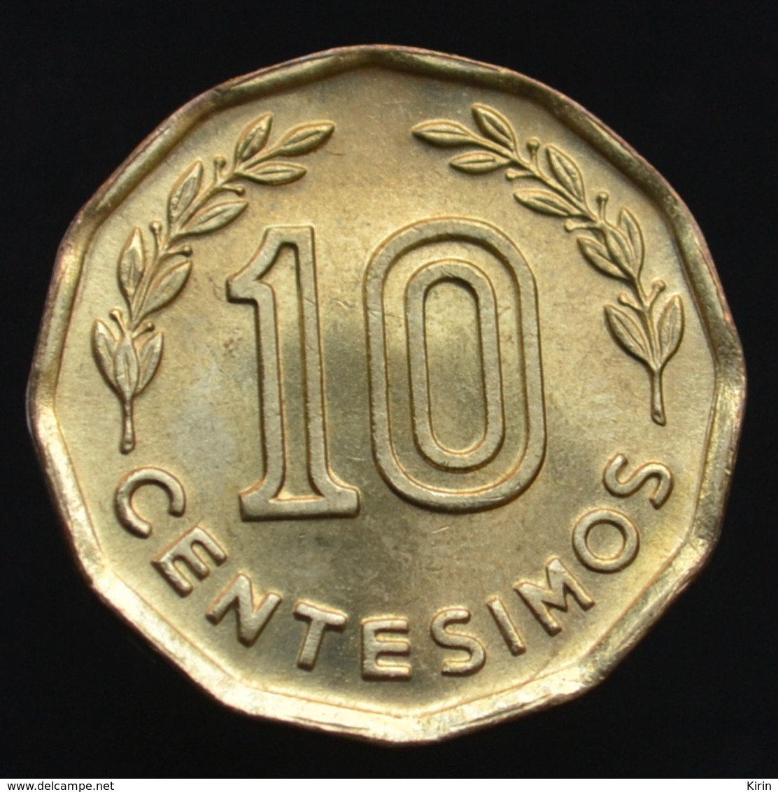 Uruguay 10 Centésimos, Km66, Random Age Coin Circulated, Animal-horse UNC - Uganda