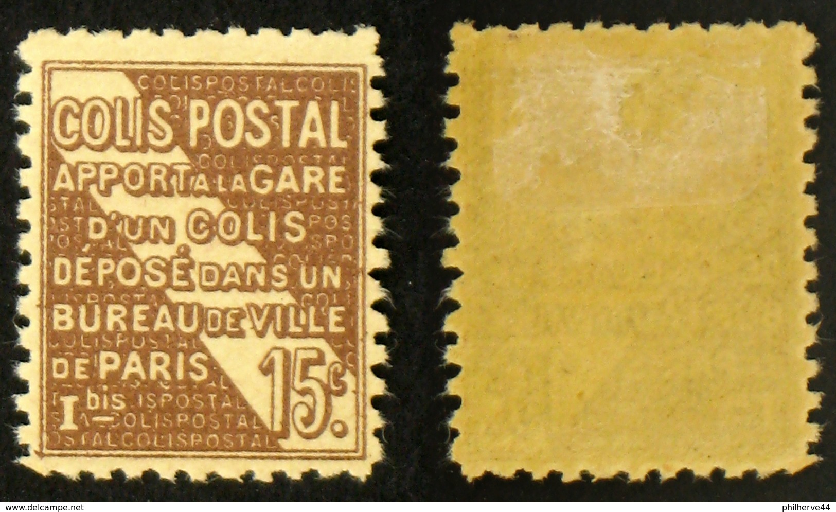 COLIS POSTAUX N° 54 Neuf N* TB Cote 11€ - Neufs