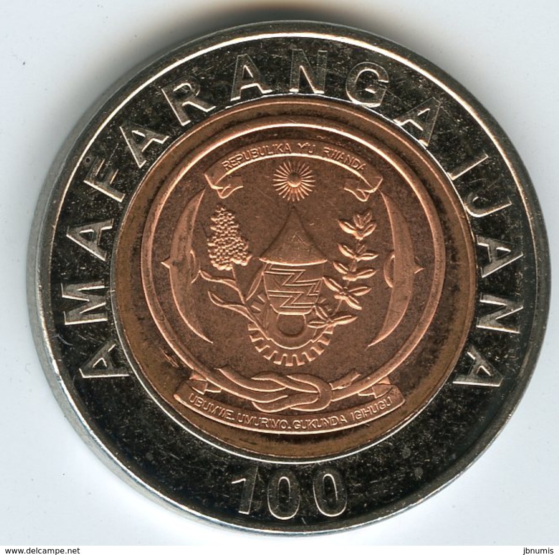 Rwanda 100 Francs 2007 KM 32 - Rwanda