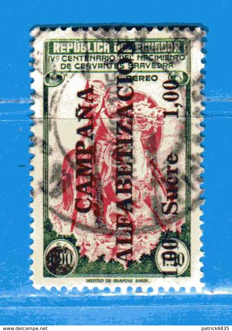 Ecuador °- 1951 - ALFABETIZACION.  Yvert. 226  -  Used. - Ecuador