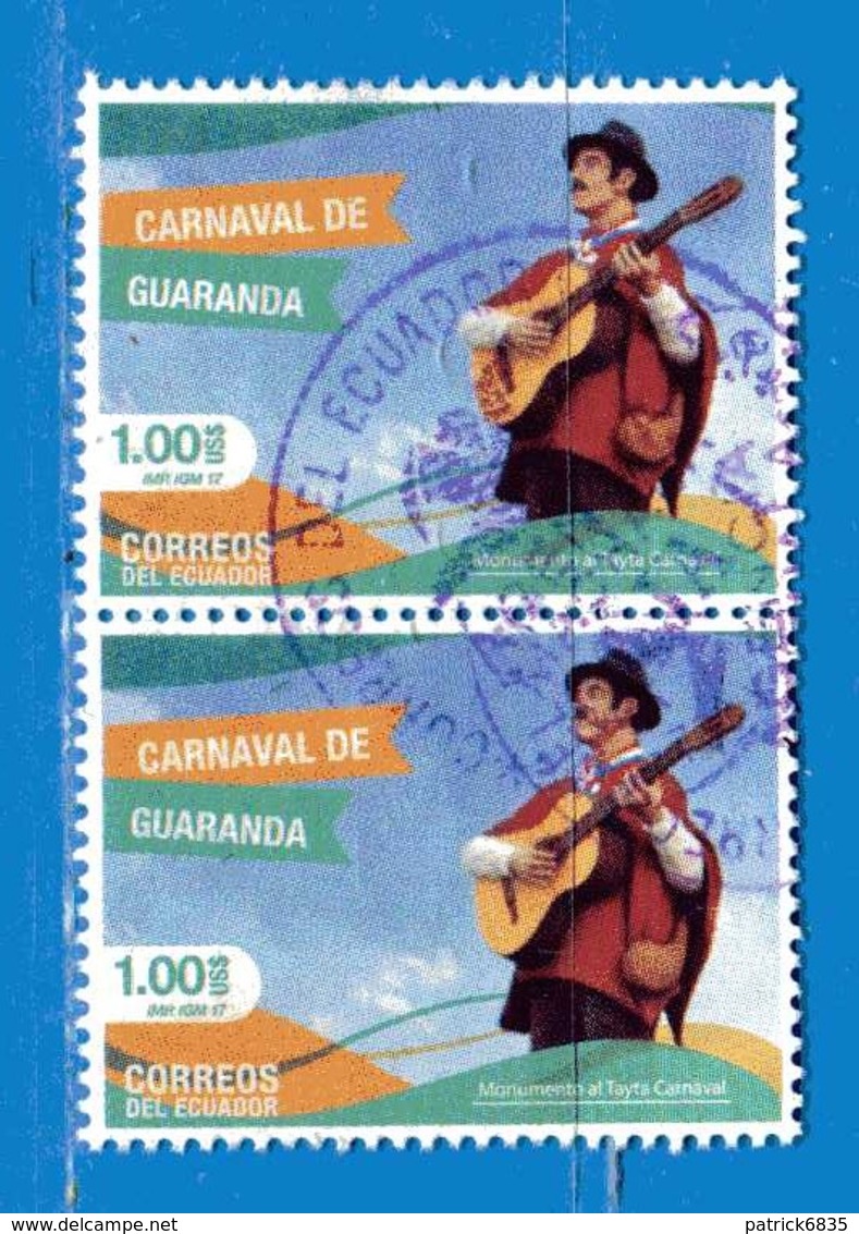 Ecuador °- 2017 - Carnaval De GUARANDA.  -  Used. - Ecuador