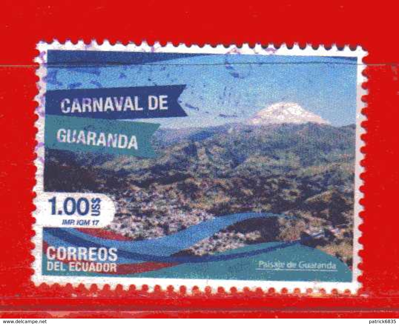 Ecuador °- 2017 - Carnaval De GUARANDA.  -  Used. - Ecuador