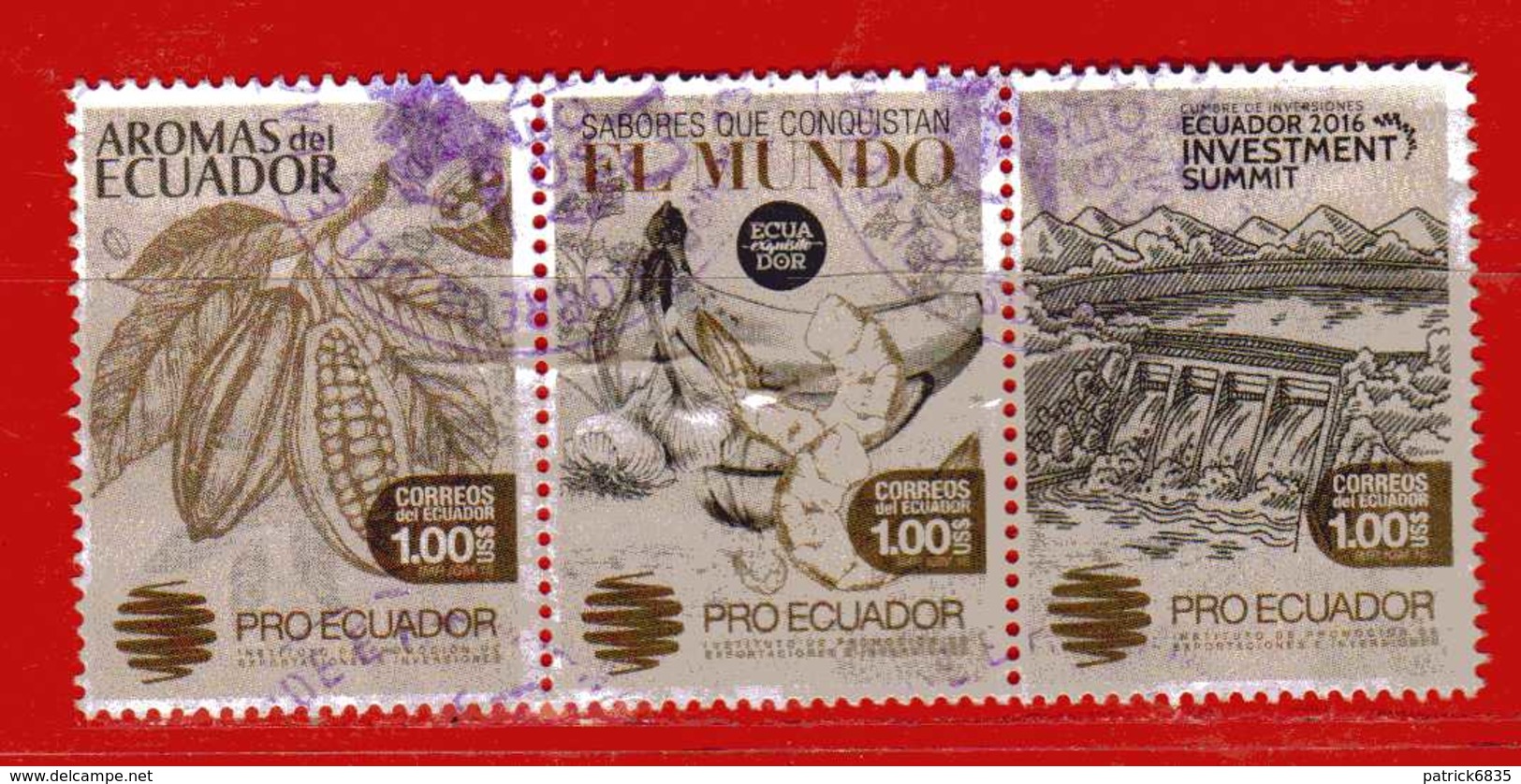 Ecuador °- 2016 - PRO EQUADOR .  -  Used. - Equateur