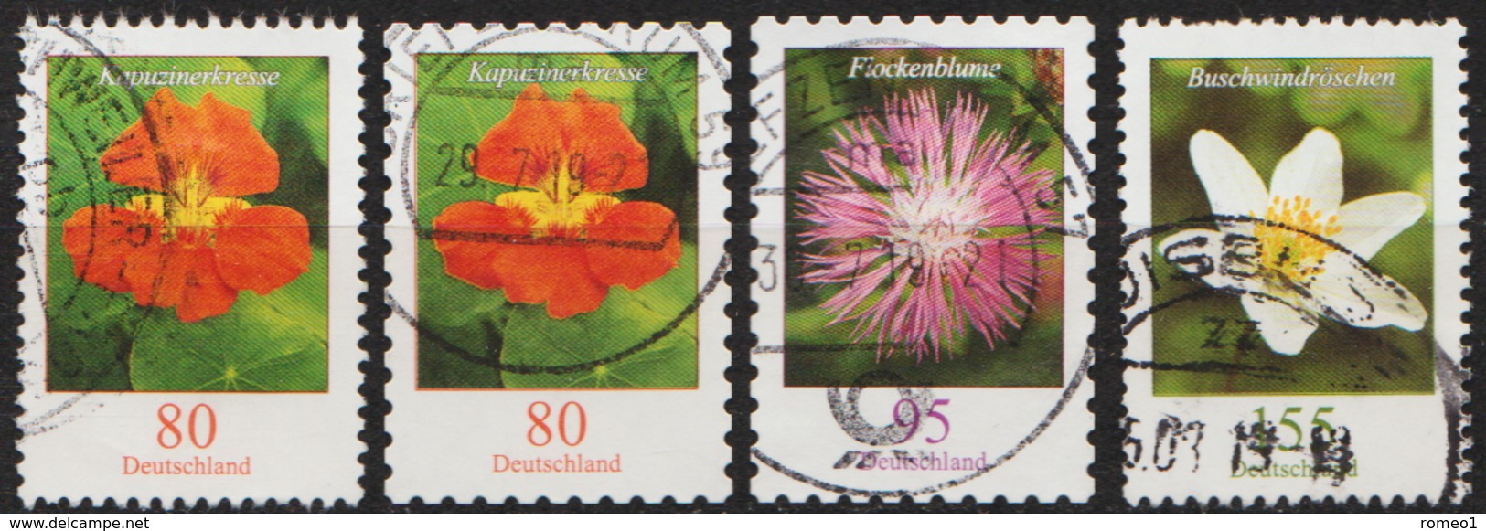 2019: Bund Mi.Nr. 3469, 3472, 3482 + 3483 Gest. (d436) / Allemagne Y&T No. ? Obl. - Used Stamps