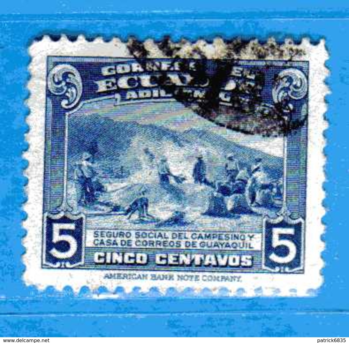 Ecuador °- 1940-43 - Bienfaisance- BERGERS. Yvert. 20.  -  Used. - Ecuador