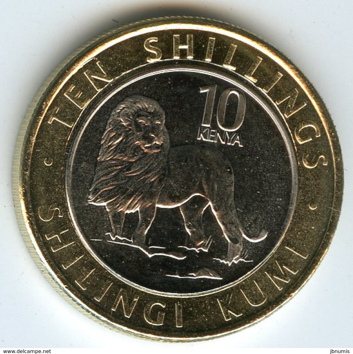 Kenya 10 Shillings 2018 Lion UNC - Kenya