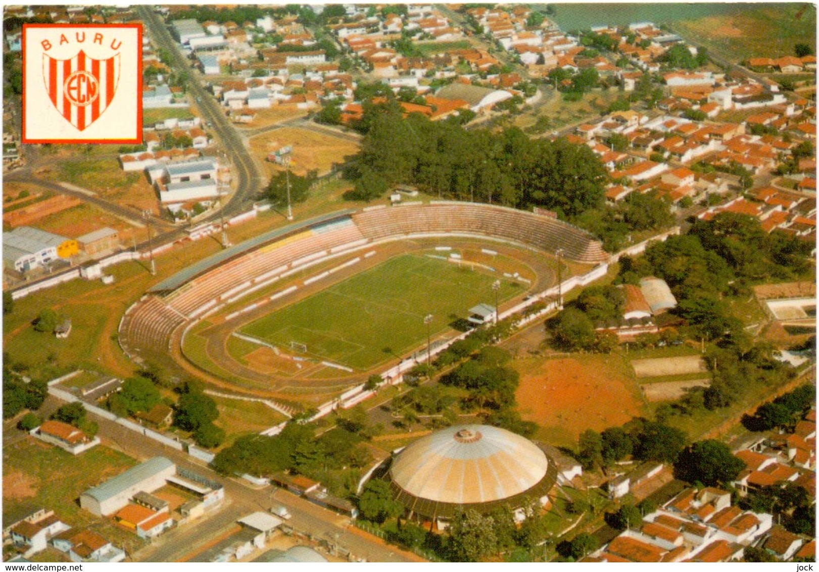 Postcard Stadium Bauru Brazil E.C. Noroeste Stadion Stadio - Estadio - Stade - Football - Fussball