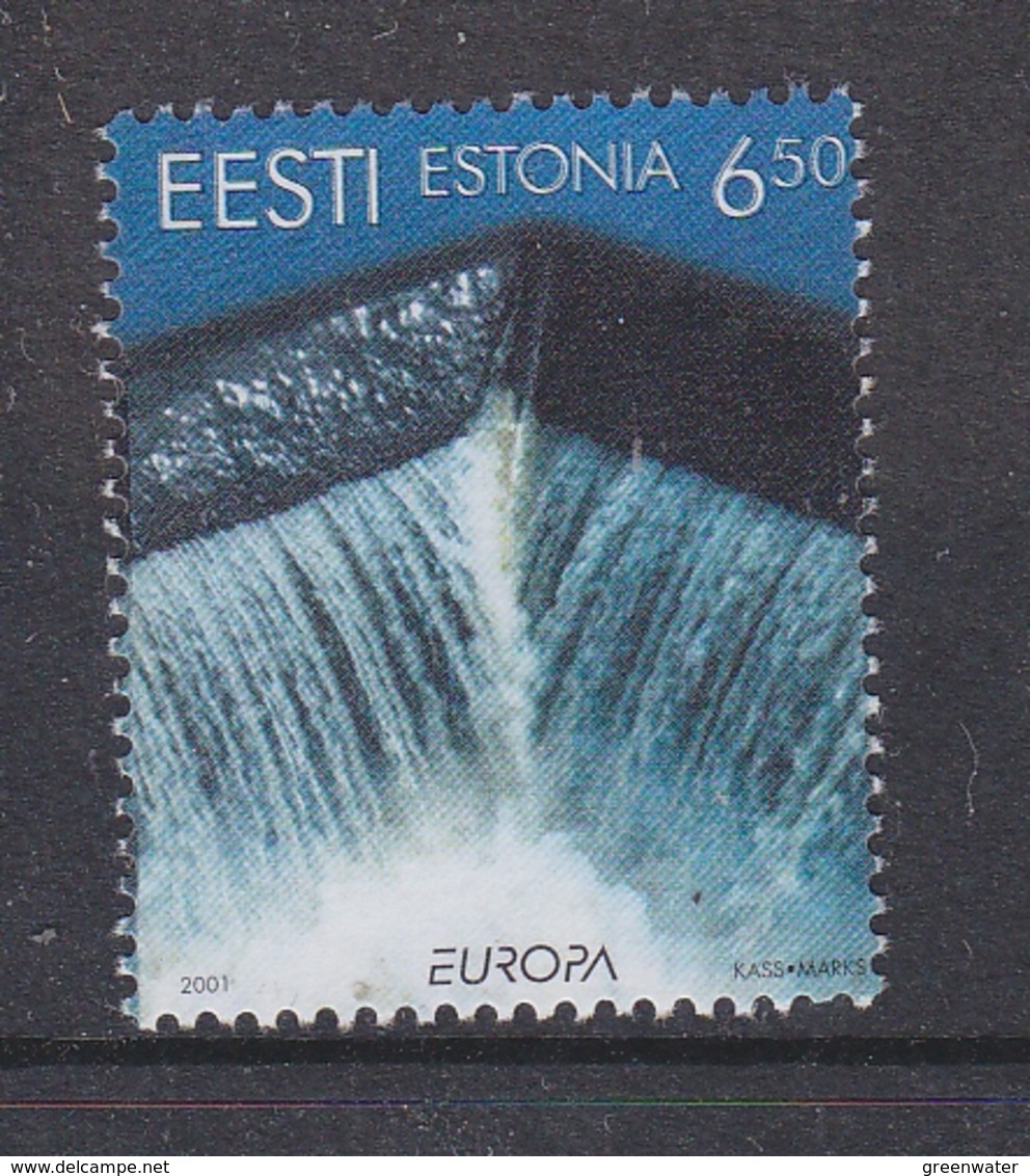 Europa Cept 2001 Estonia 1v ** Mnh (44112G) - 2001