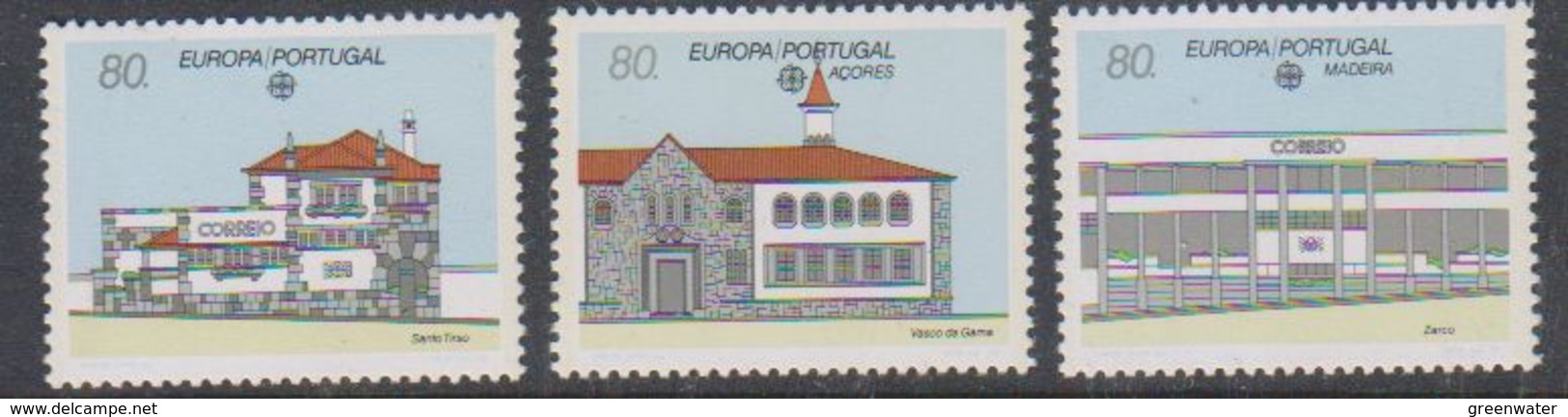 Europa Cept 1990 Portugal, Azores, Madeira 3v ** Mnh (44112L) - 1990