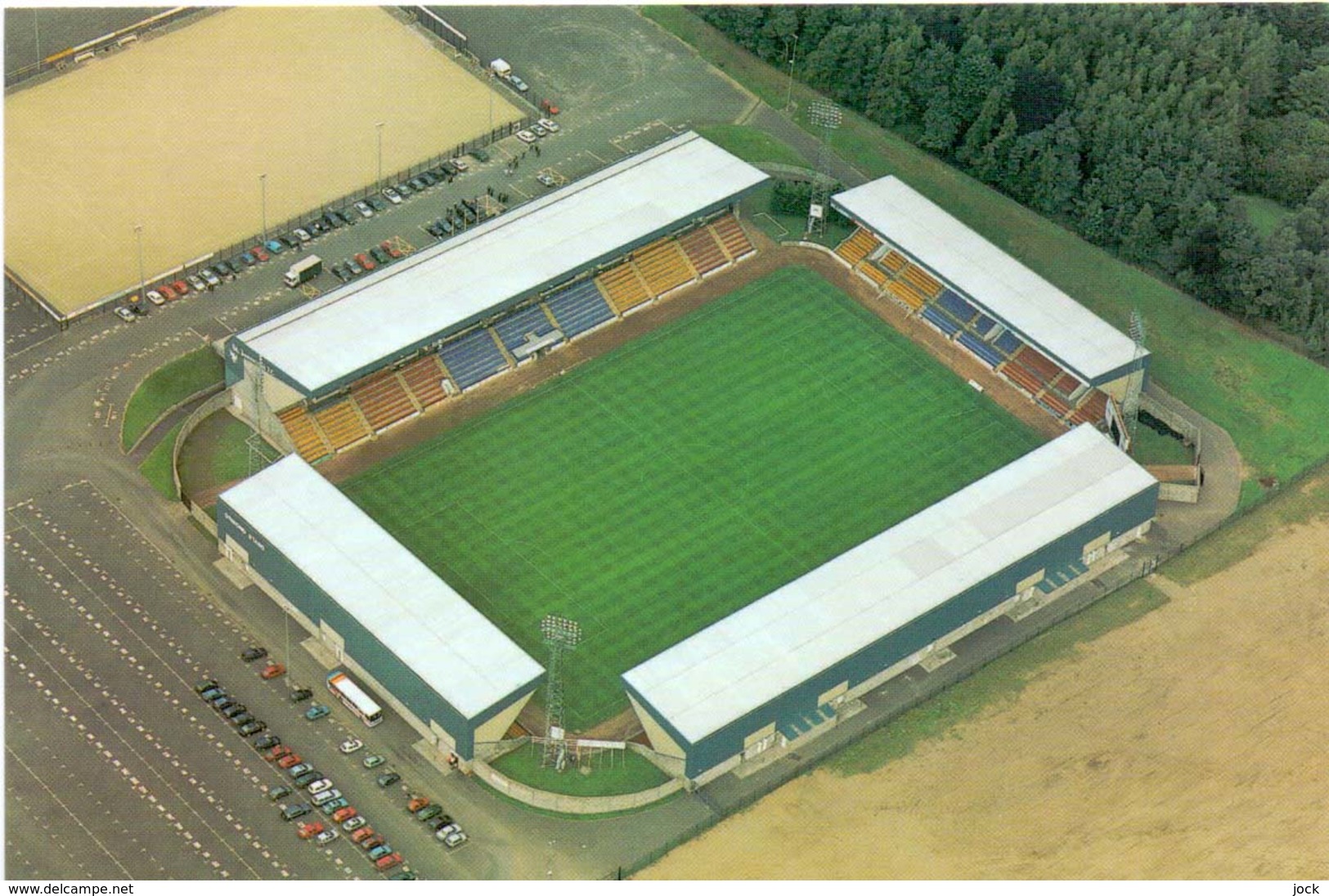 Postcard Stadium St Johnstone Scotland Sports Stade Stadio Estadio Football Soccer Calcio Sport.PREMIER IMAGE - Fútbol