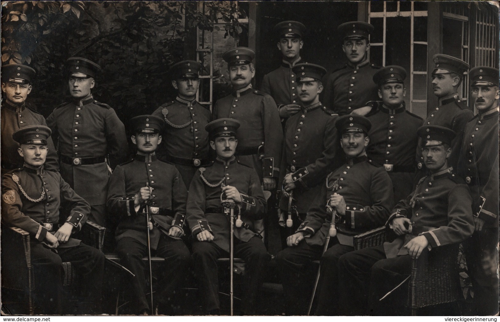! Alte Ansichtskarte , Fotokarte, Photo, Brandenburg An Der Havel, 1914, Militaria, Soldatenfoto, Säbel, Blankwaffen - Personen
