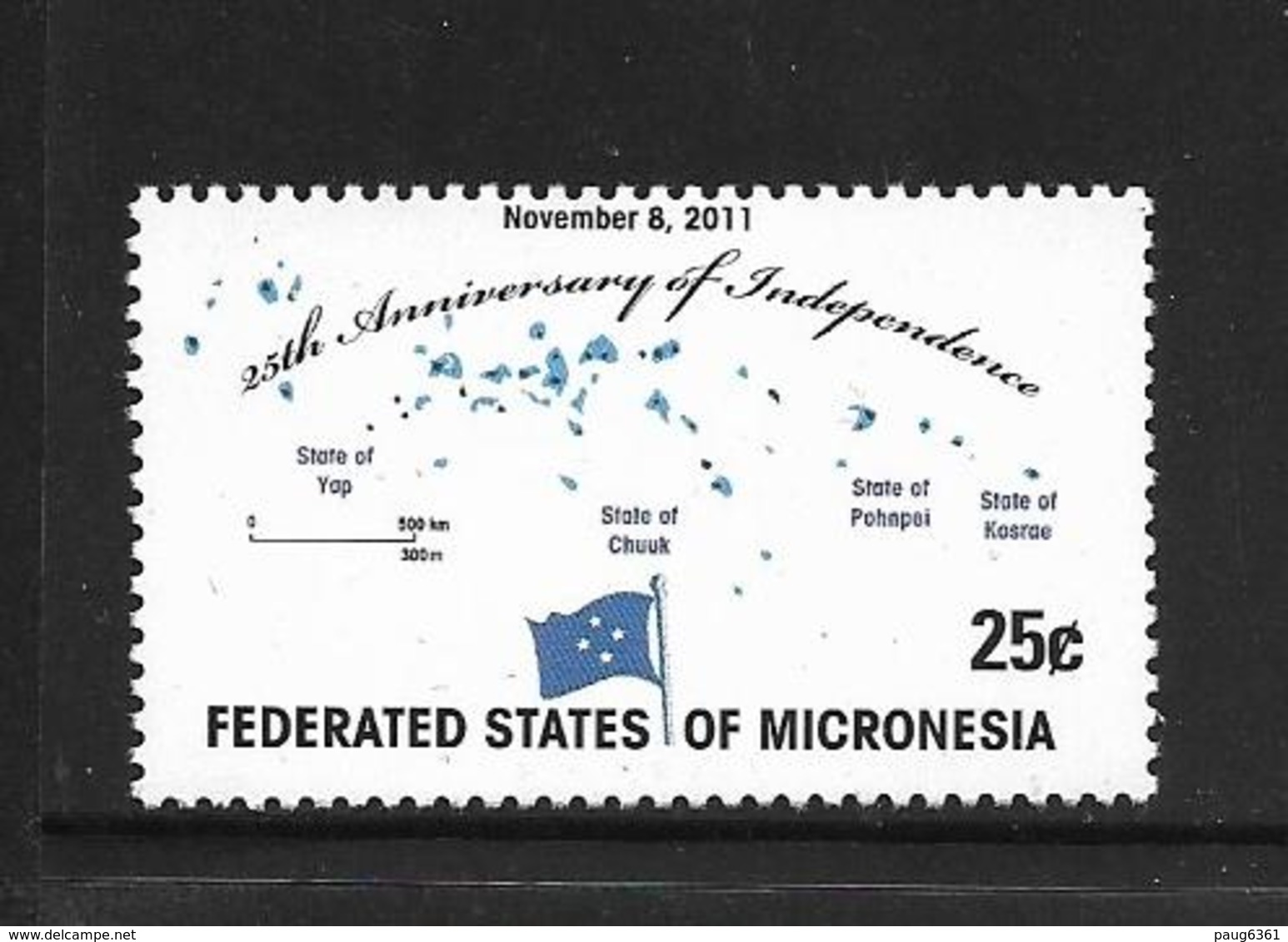 MICRONESIE 2011 INDEPENDANCE  YVERT N°1922  NEUF MNH** - Micronesia