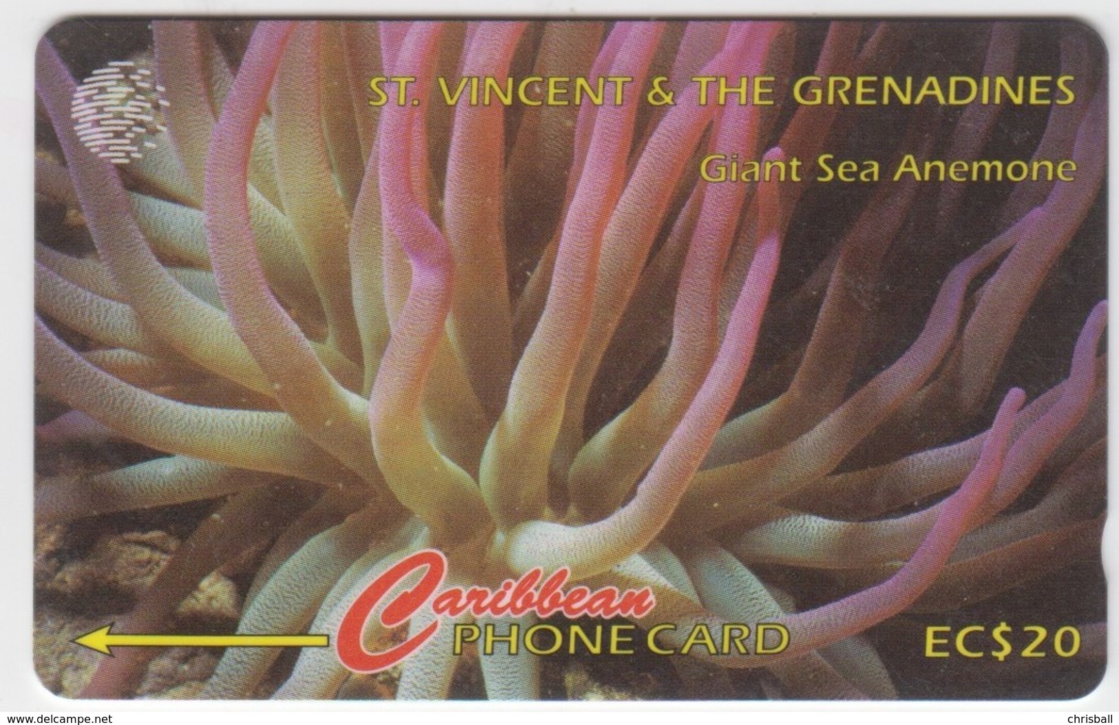 Saint Lucia GPT Phonecard (Fine Used) Code 52CSVG - Sainte Lucie