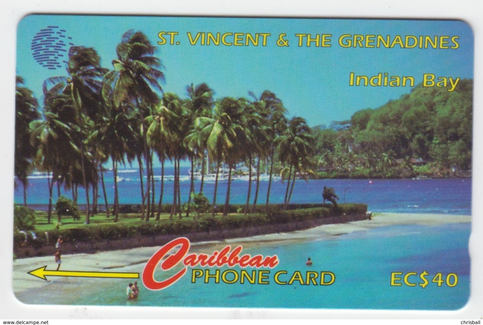 St Vincent GPT Phonecard (Superb Used) Code 13CSVC - Saint-Vincent-et-les-Grenadines