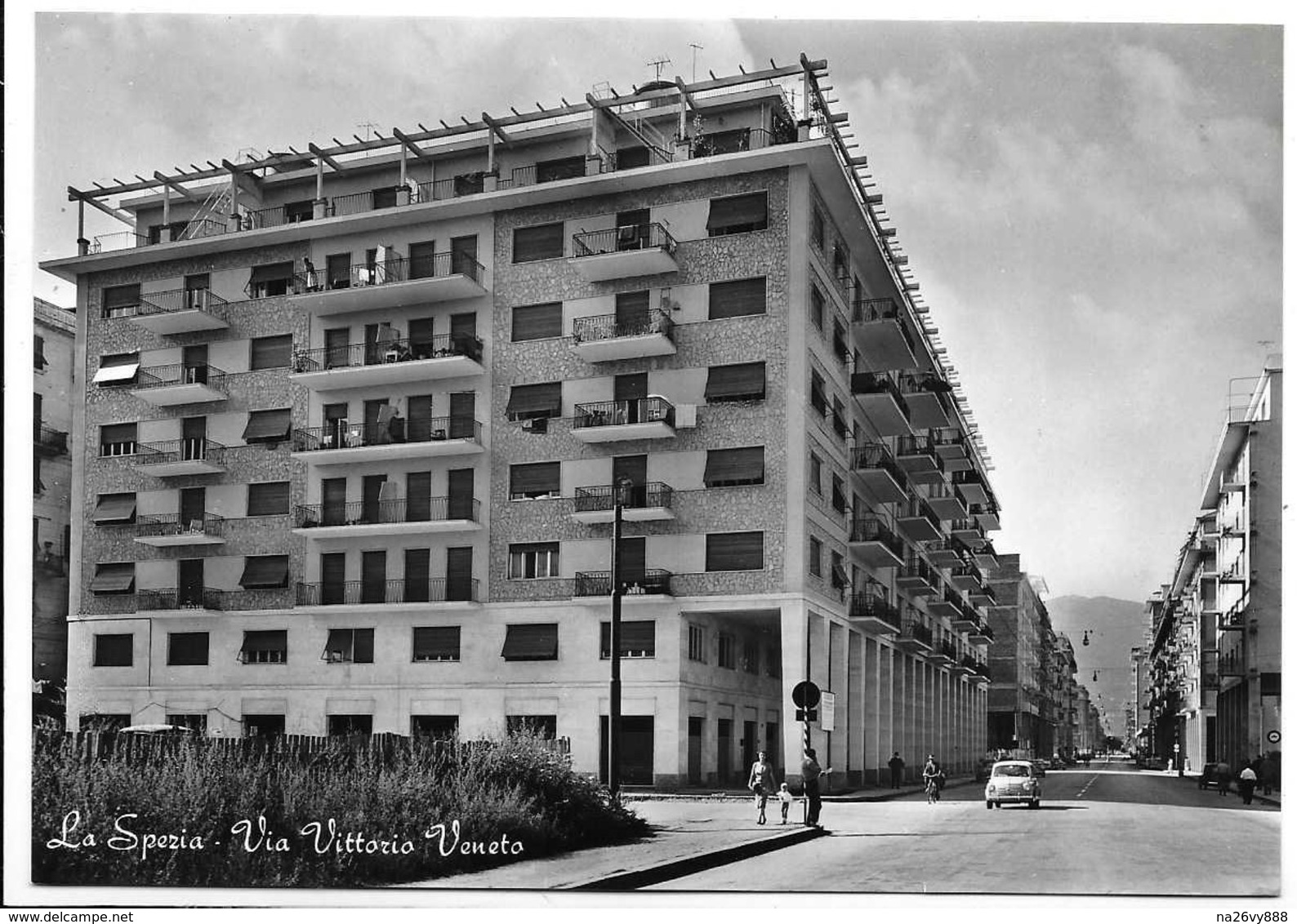 La Spezia - Via Vittorio Veneto. - La Spezia