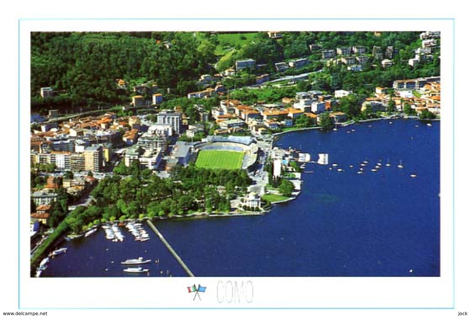 Postcard Stadium Como Italia Stadion Stadio - Estadio - Stade - Sports - Football - Soccer - Calcio