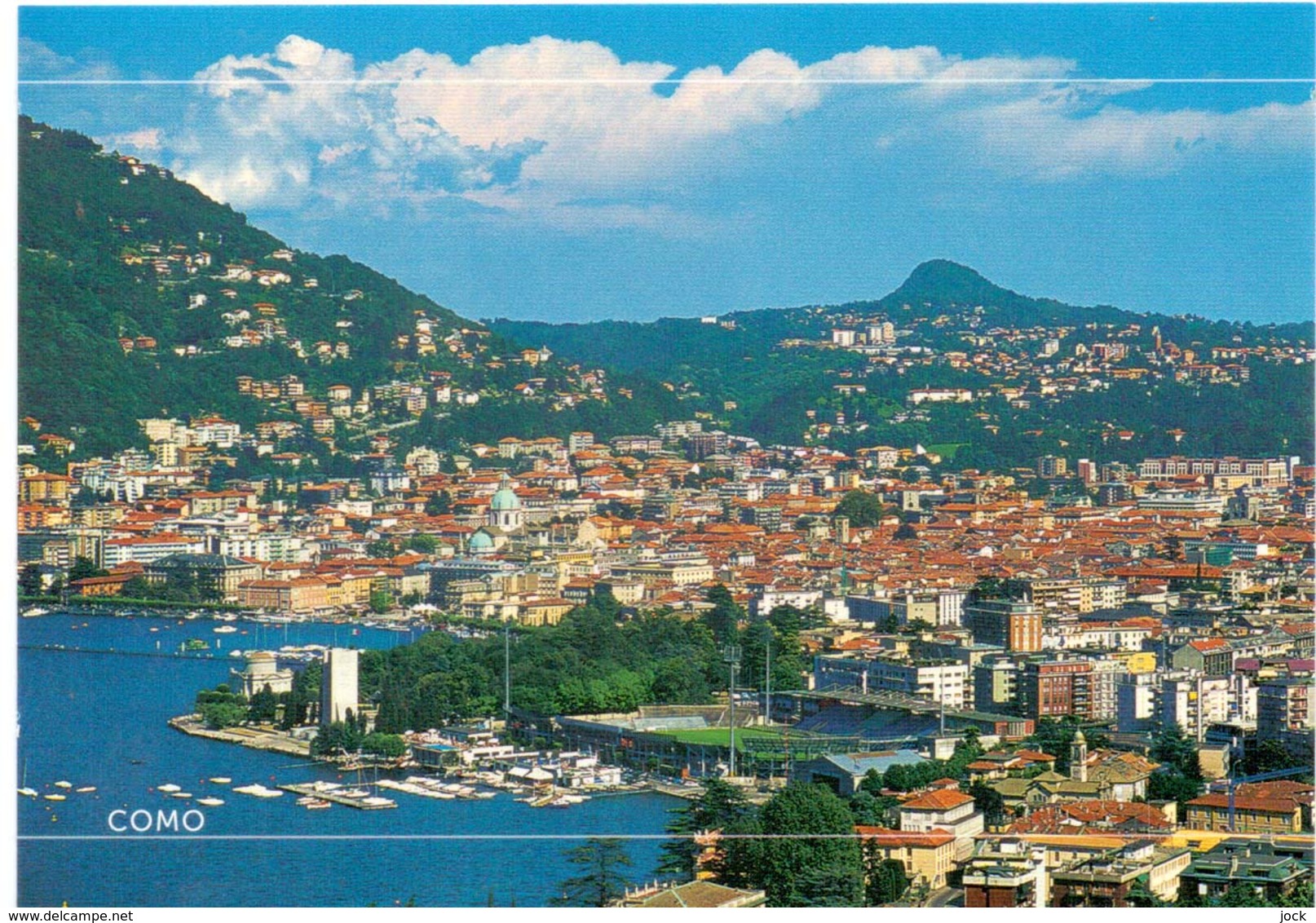 Postcard Stadium Como Italia Stadion Stadio - Estadio - Stade - Sports - Football - Soccer - Calcio