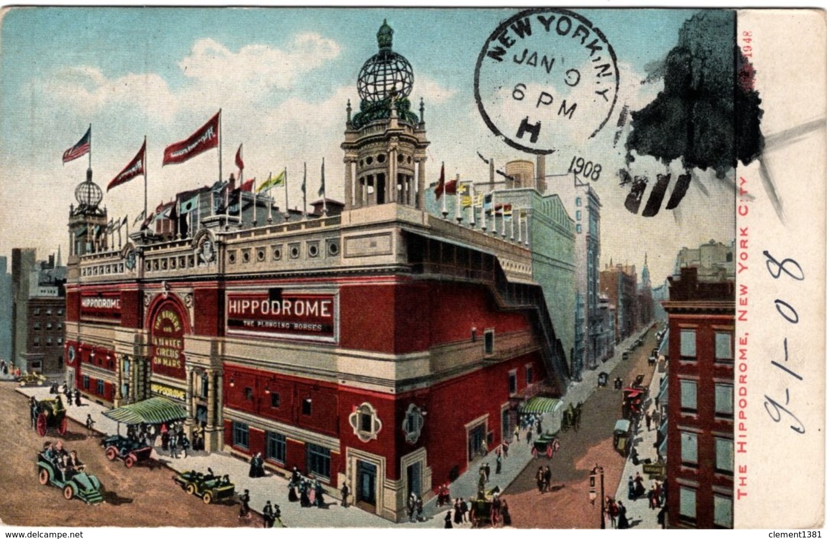 Etats Unis USA The Hippodrome New York City - Andere Monumenten & Gebouwen