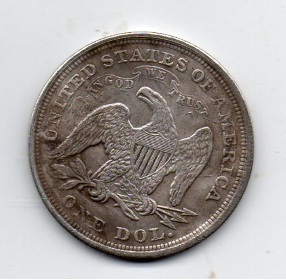 USA : 1 Dollar 1871 - 1840-1873: Seated Liberty