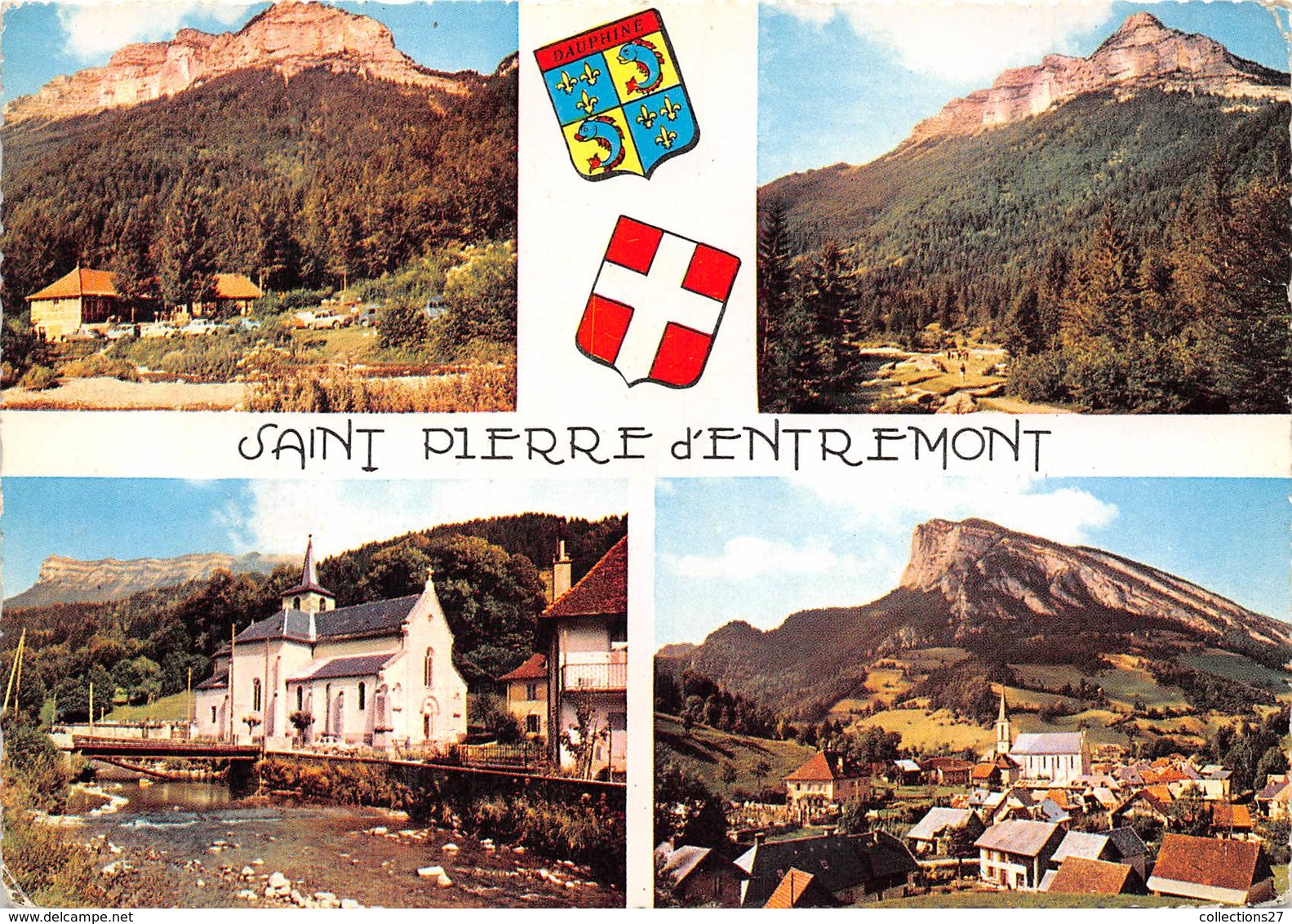 38-SAINT-PIERRE-D'ENTREMONT- MULTIVUES - Saint-Pierre-d'Entremont