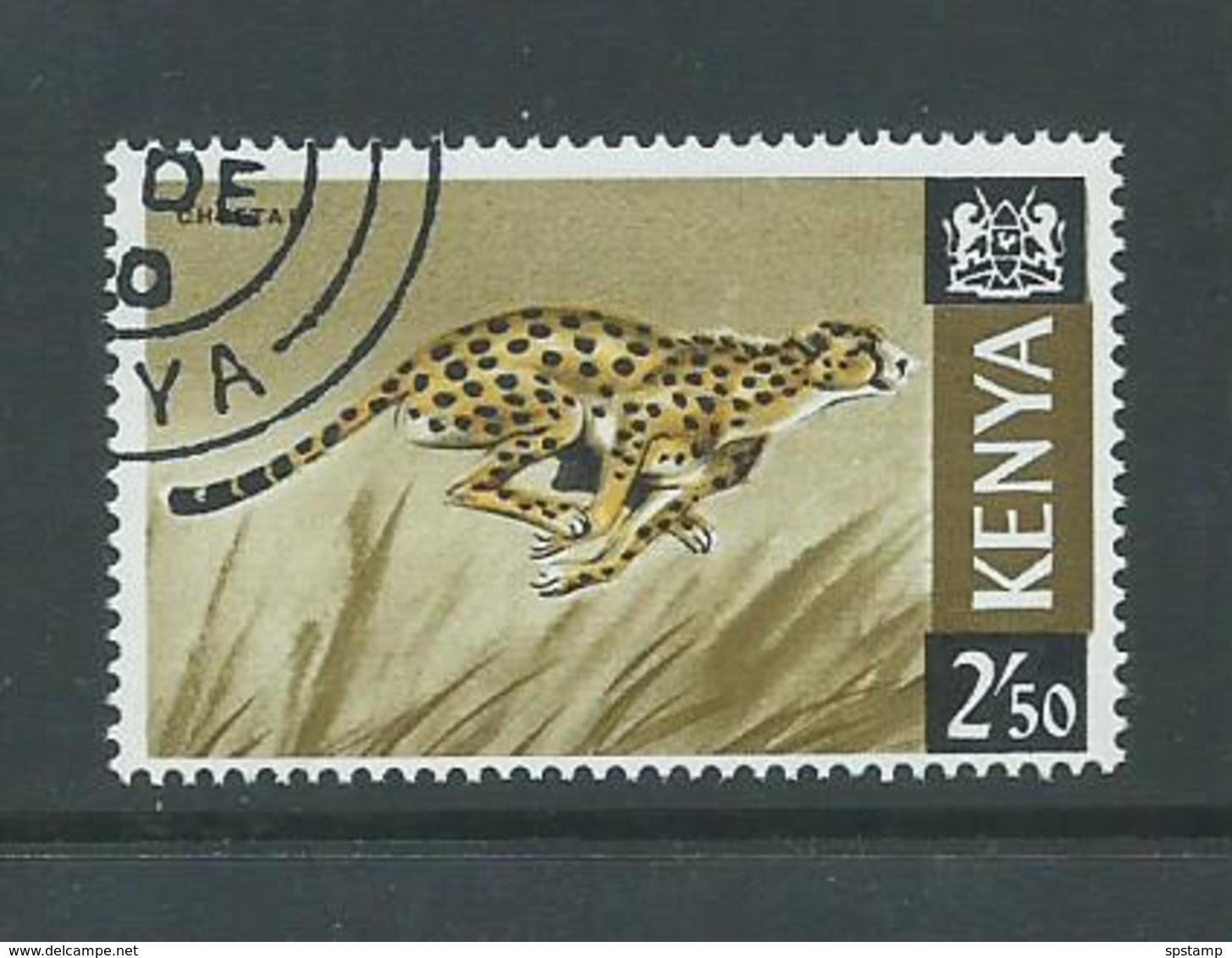 Kenya 1966 2/50 Cheetah FU - Kenya (1963-...)