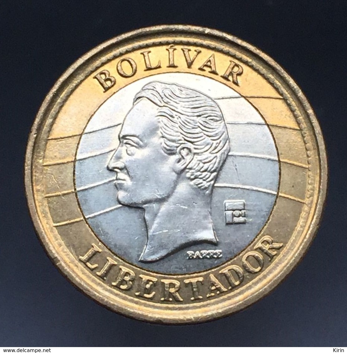 Venezuela 1 Bolívar 2009. Y93 Coin UNC - Venezuela